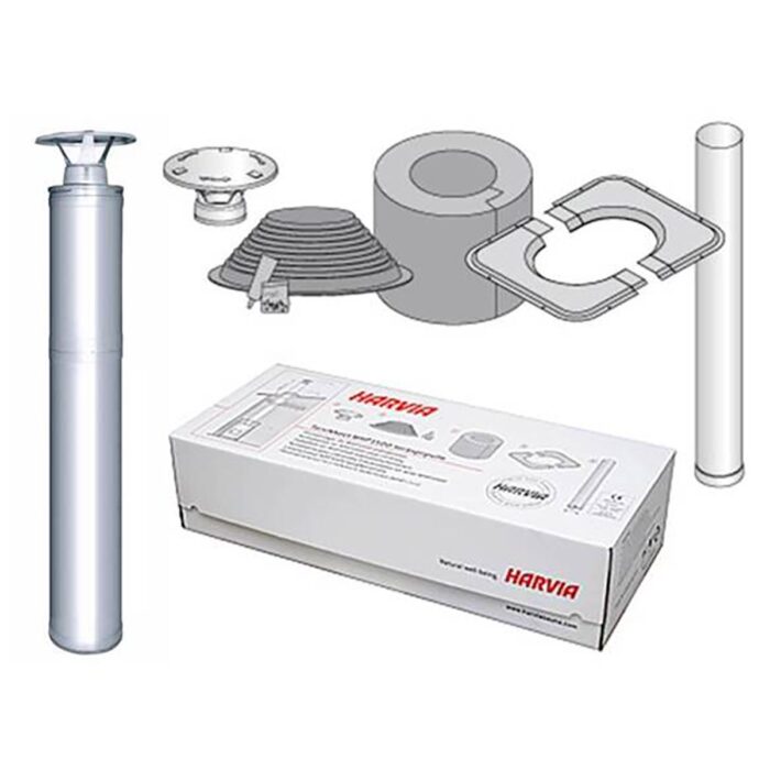 Kit evacuazione fumi per Saune a BOTTE